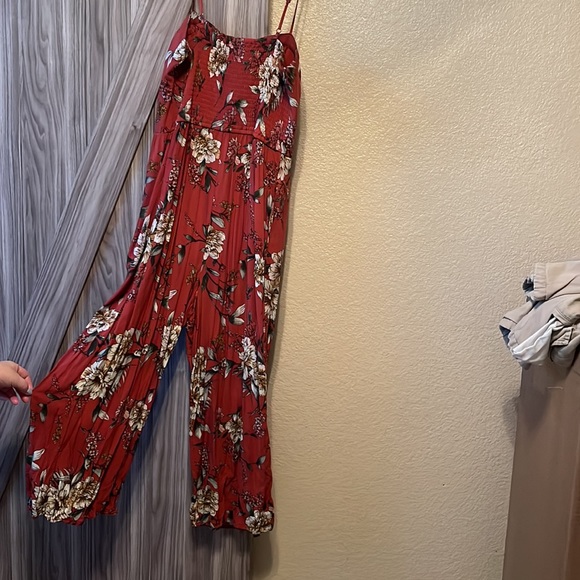 Romper with spaghetti straps with pockets - Picture 3 of 4